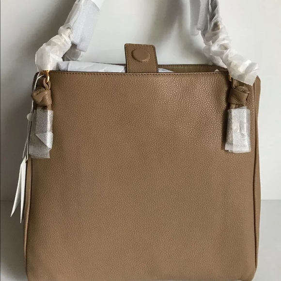 Tory Burch purse Vintage camel harper tote NWT bag - Picture 4 of 8